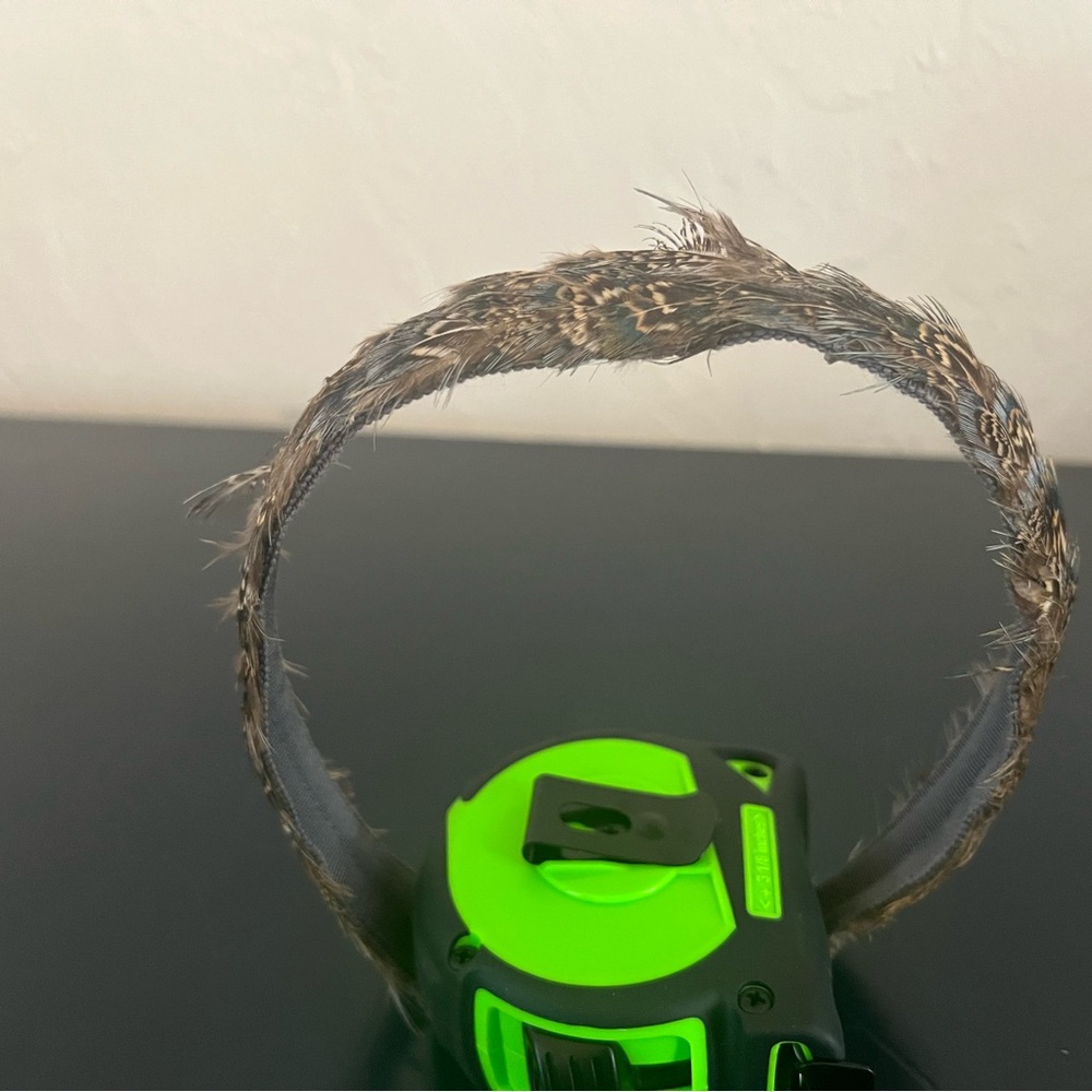 Jennifer Ouellette Feather Headband